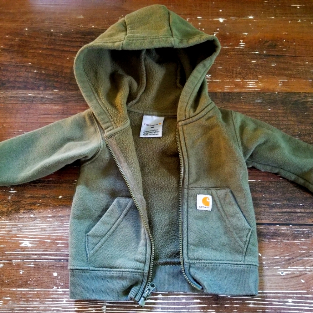 Carhartt Hoodie Jacket, 3 Months